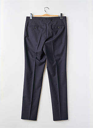 Pantalon droit tissage popeline taille normale noir HUGO BOSS homme
