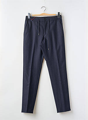 Pantalon droit taille normale taille normale bleu BERWICH homme