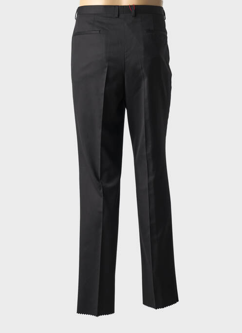 Pantalon droit tissage popeline taille normale noir HUGO BOSS homme