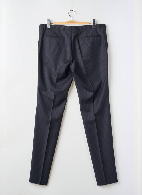 Pantalon slim tissage popeline taille normale bleu HUGO BOSS homme