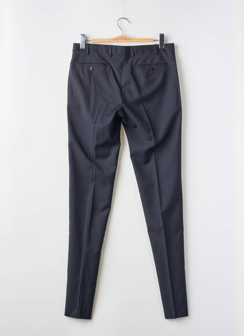 Pantalon slim tissage popeline taille normale noir LAB homme