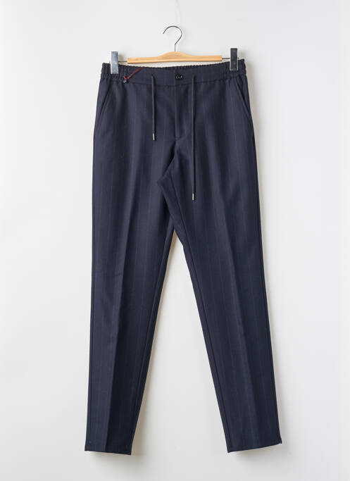 Pantalon droit taille normale taille normale bleu BERWICH homme