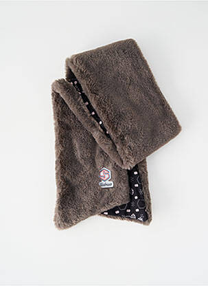 Echarpe imprimé fantaisie gris SKIDRESS garçon