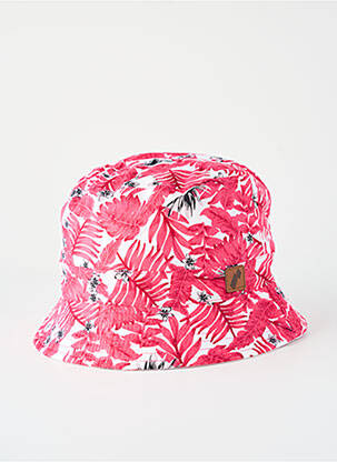 Chapeau imprimé fleurs rose FRENDO homme