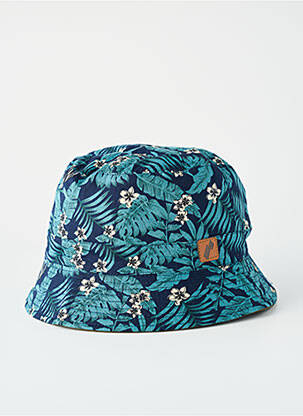 Chapeau tissage popeline vert FRENDO homme