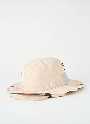 Bonnet forme bob beige HERMAN homme