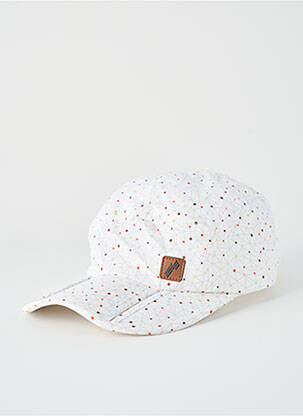 Casquette tissage popeline blanc FRENDO homme