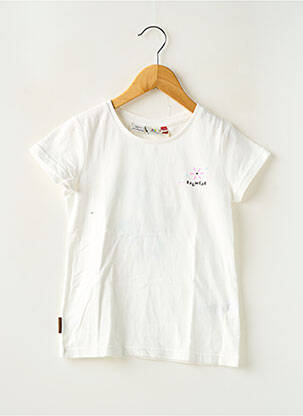 T-shirt stretch manches courtes beige RAGWEAR fille