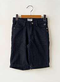 Bermuda slim taille ajustable bleu ELLE EST OU LA MER fille