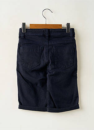 Bermuda slim taille ajustable bleu ELLE EST OU LA MER fille