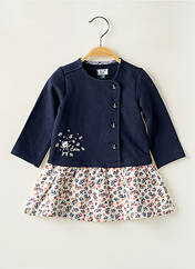 Robe mi-longue bleu ELLE EST OU LA MER pour fille seconde vue