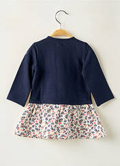 Robe mi-longue bleu ELLE EST OU LA MER pour fille seconde vue