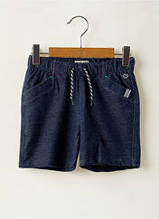 Short bleu ELLE EST OU LA MER pour garçon seconde vue