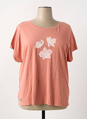 T-shirt orange RAGWEAR pour femme