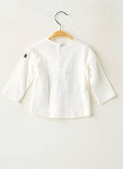 T-shirt beige ELLE EST OU LA MER pour fille seconde vue