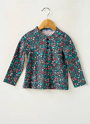 T-shirt bleu ELLE EST OU LA MER pour fille seconde vue