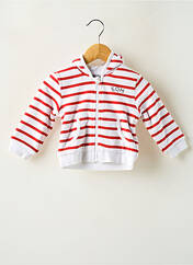 Veste casual rouge ELLE EST OU LA MER pour garçon seconde vue