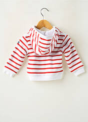 Veste casual rouge ELLE EST OU LA MER pour garçon seconde vue