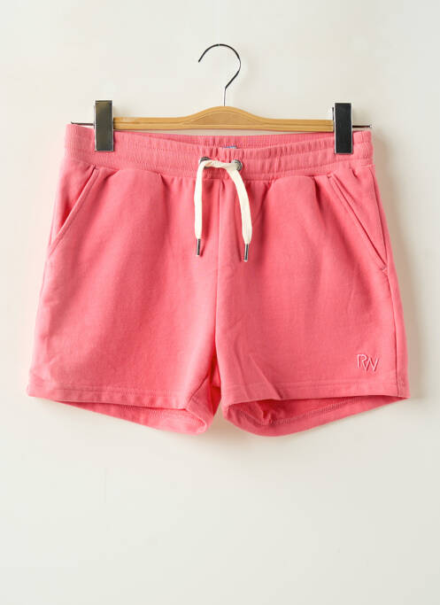 Short stretch taille élastique rose RAGWEAR fille