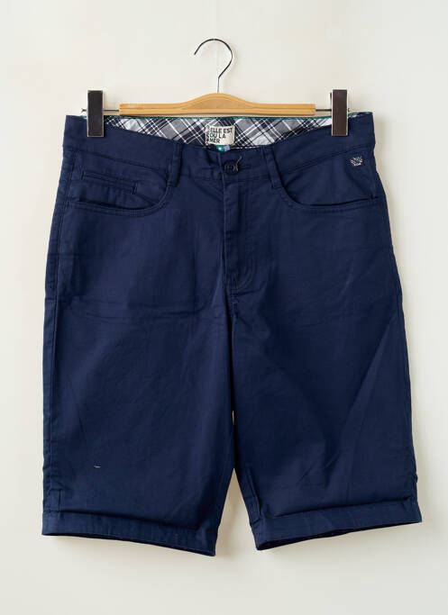 Bermuda bleu ELLE EST OU LA MER pour femme