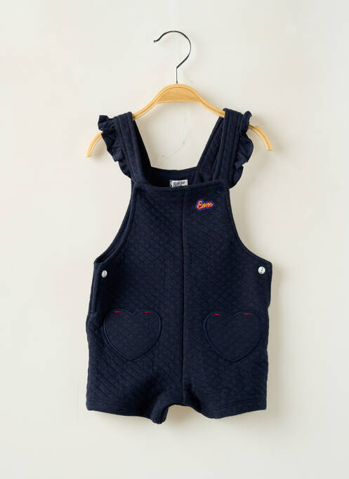 Combishort bleu ELLE EST OU LA MER pour fille