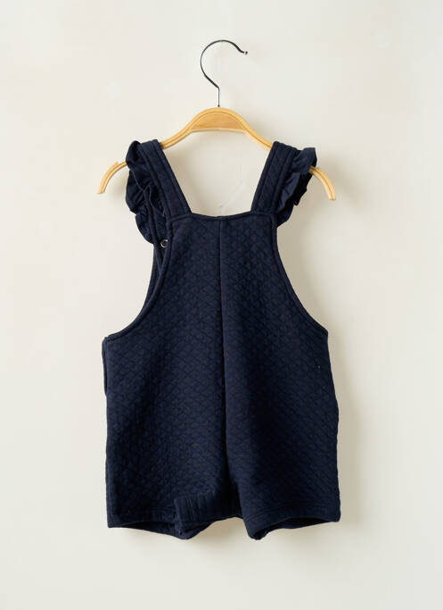 Combishort bleu ELLE EST OU LA MER pour fille