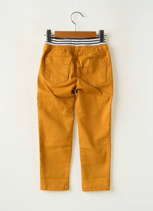 Pantalon slim jaune ELLE EST OU LA MER pour garçon