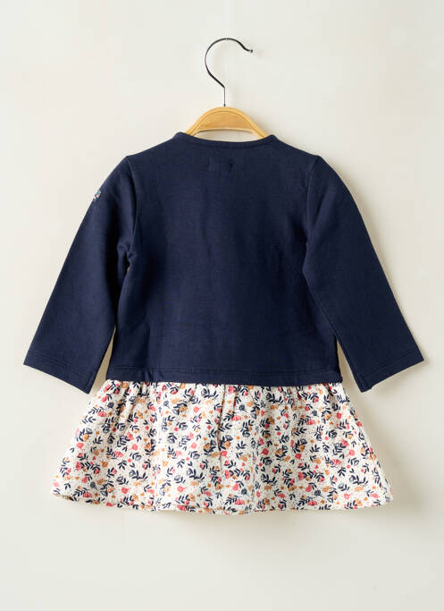 Robe mi-longue bleu ELLE EST OU LA MER pour fille