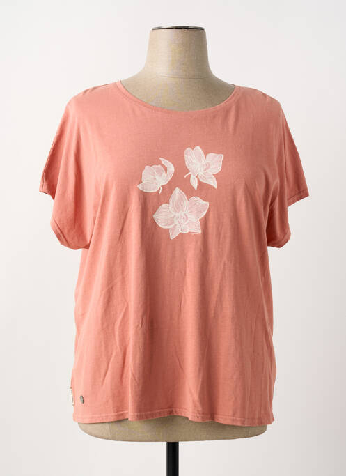 T-shirt orange RAGWEAR pour femme
