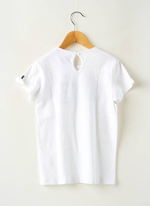 T-shirt blanc ELLE EST OU LA MER pour fille