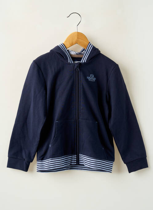 Veste casual bleu ELLE EST OU LA MER pour garçon