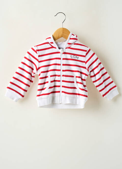 Veste casual rouge ELLE EST OU LA MER pour garçon