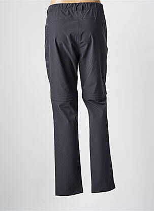 Pantalon droit tissage popeline taille normale gris LAFUMA femme