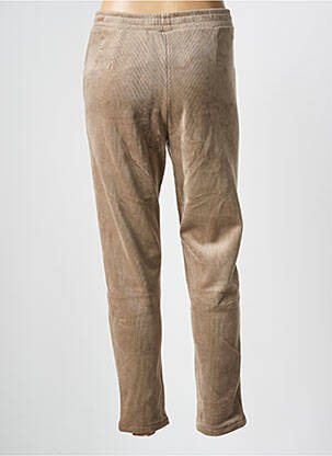 Jegging stretch taille normale marron SUN VALLEY femme