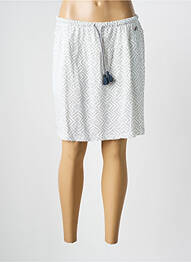 Jupe courte taille élastique blanc RAGWEAR femme