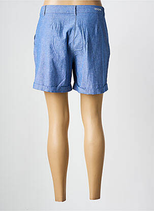 Short taille à pinces taille normale bleu ELLE EST OU LA MER femme