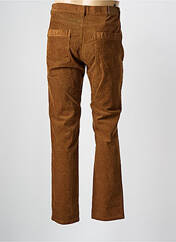 Pantalon slim marron ELLE EST OU LA MER pour homme seconde vue