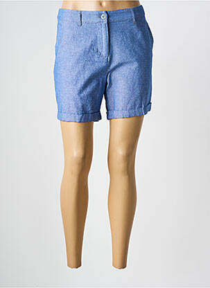 Short bleu ELLE EST OU LA MER pour femme