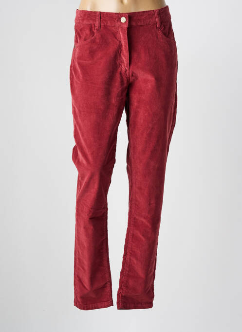 Pantalon slim stretch taille normale rose ELLE EST OU LA MER femme