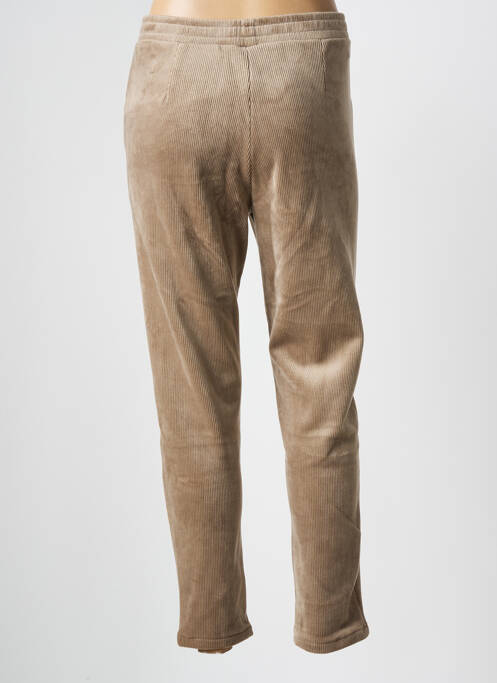 Jegging stretch taille normale marron SUN VALLEY femme