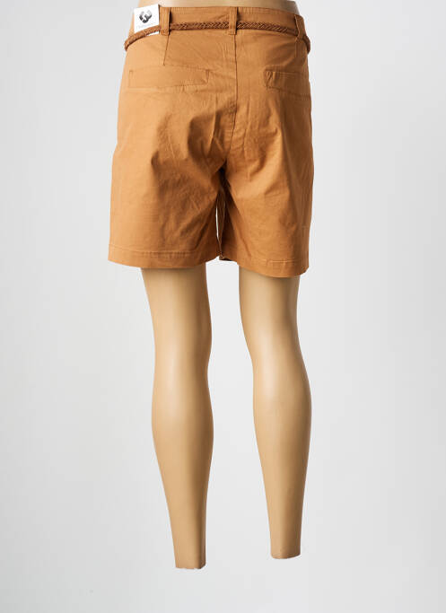 Short taille à pinces taille normale marron RAGWEAR femme