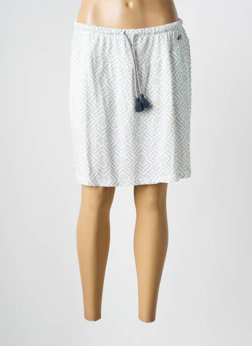 Jupe courte blanc RAGWEAR pour femme