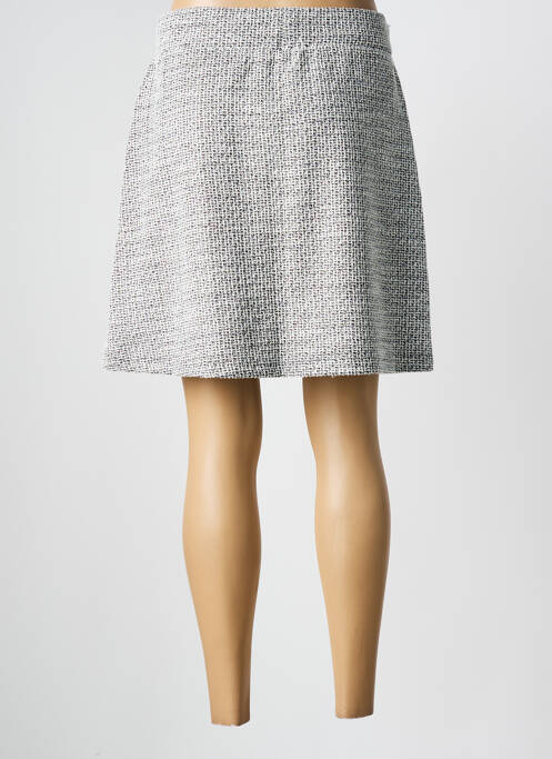 Jupe courte gris SUN VALLEY pour femme