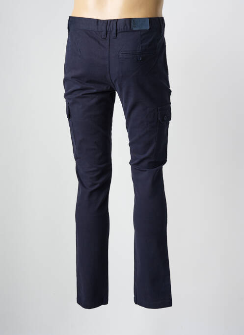 Pantalon cargo bleu ELLE EST OU LA MER pour homme