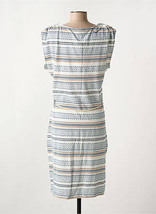 Robe mi-longue sans manche sans manche beige RAGWEAR femme