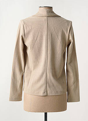 Blazer col châle beige SUN VALLEY femme