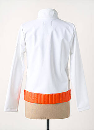 Doudoune poches sans capuche orange SKIDRESS femme