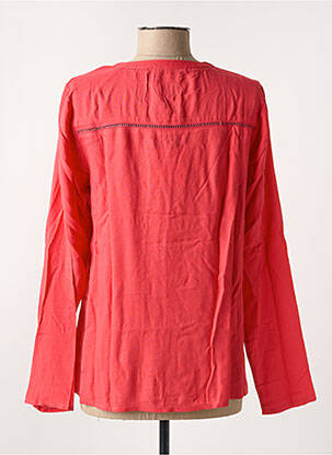Blouse manches longues manches longues rouge ELLE EST OU LA MER femme