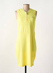 Robe mi-longue jaune LUHTA pour femme seconde vue