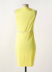 Robe mi-longue jaune LUHTA pour femme seconde vue